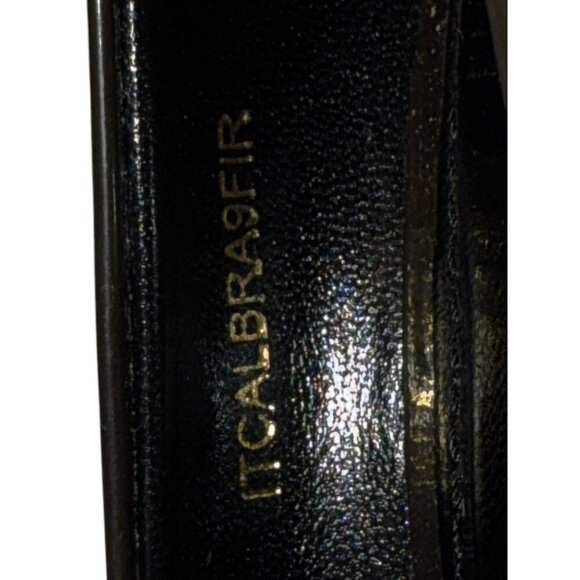 Burberry Patent Leather Brown Closed Toe Size 38 European Pre-Owned Good Cond - Picture 9 of 11